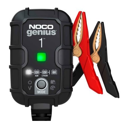 The Noco Co NOCO 1A Battery Charger, Battery Maintainer and Battery Desulfator - GENIUS1 GENIUS1